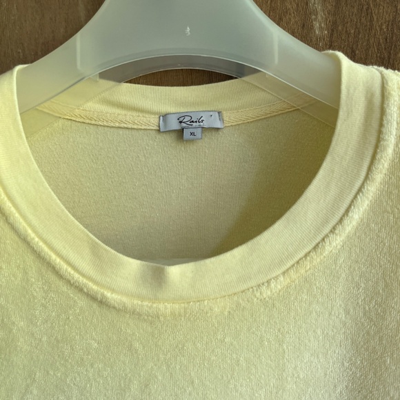RAILS Size XL Ombre Dip Dye Ramona & Jane Terry Relaxed Pullover Sweatshirt - Picture 6 of 13